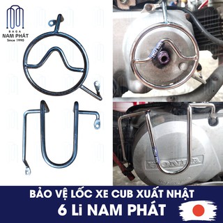 Bảo Vệ Lốc Máy Xe Cub 50 81 82 84 86 70 custom cúp màu Inox Xuất Nhật cup 50cc custum