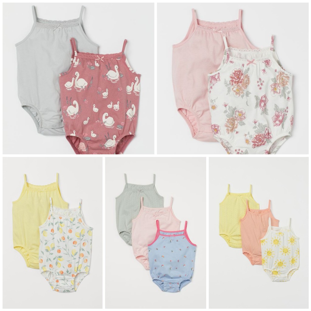 HM Set  Bodychip hai dây cho bé HM