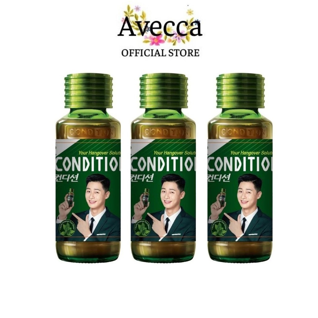 Combo Hộp 10 Chai Nước Giải Rượu,Mát Gan,Giải Độc Gan,Bảo Vệ Gan Condition 75ml