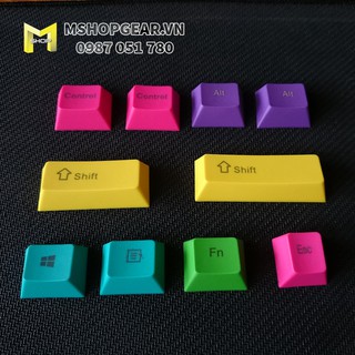 Keycap CMYK thick pbt laser print 10 keys
