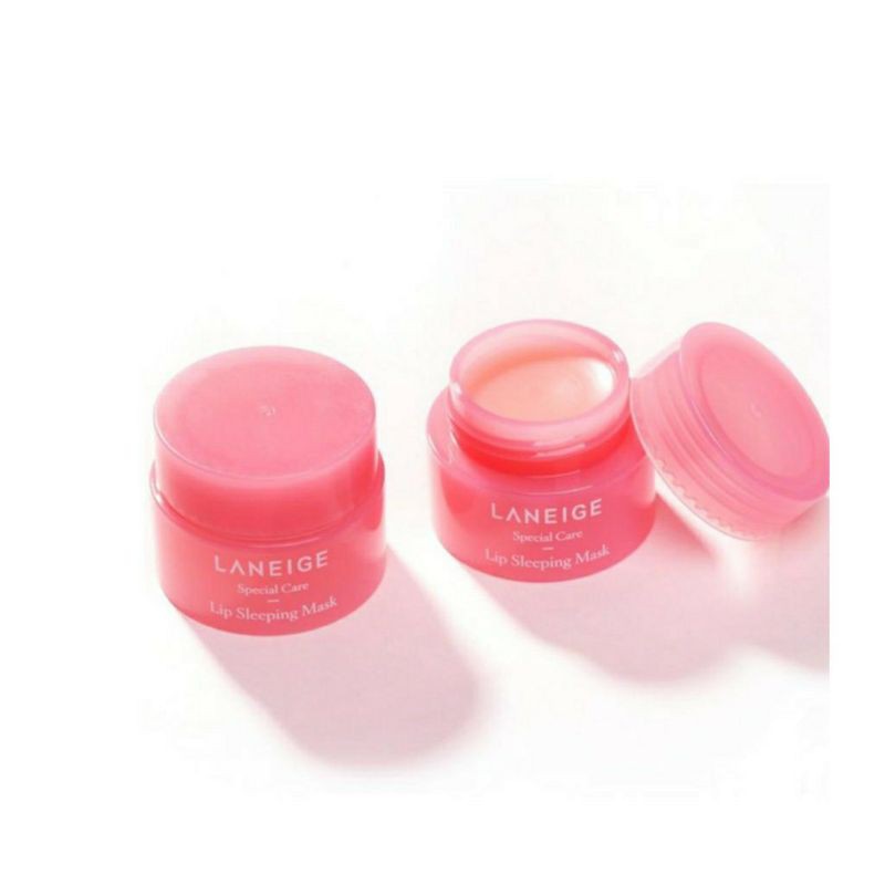 (Hàng Mới Về) Mặt Nạ Ngủ Cho Môi Laneige Mini Tiện Dụng Khi Đi Du Lịch