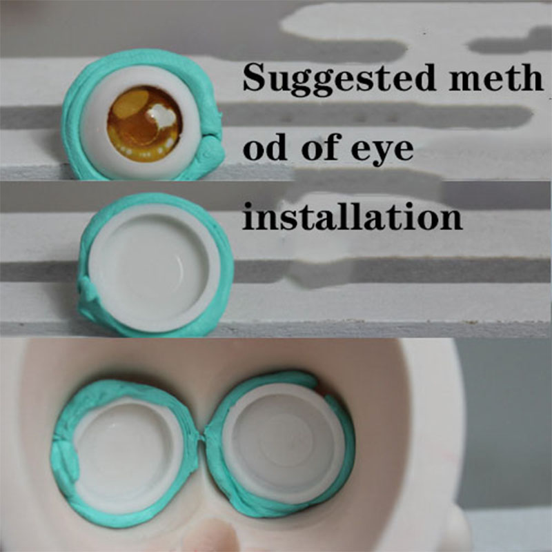 Mắt Nhựa Đồ Chơi Búp Bê 1 / 4 16mm