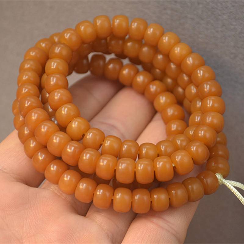 Chuỗi 108 Hạt Bồ Đề Tự Nhiên Đeo Cổ Tay Dành Cho Nam Và Nữ