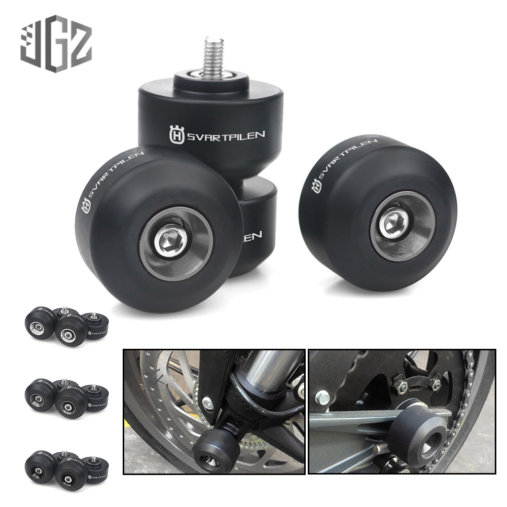 Phụ kiện bảo vệ thanh trượt trước và sau dành cho xe mô tô Husqvarna Svartpilen 250 401 2018 2019 2020 2021