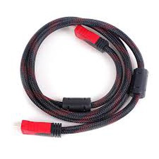 Dây cáp HDMI tròn 3m (Đen phối đỏ)