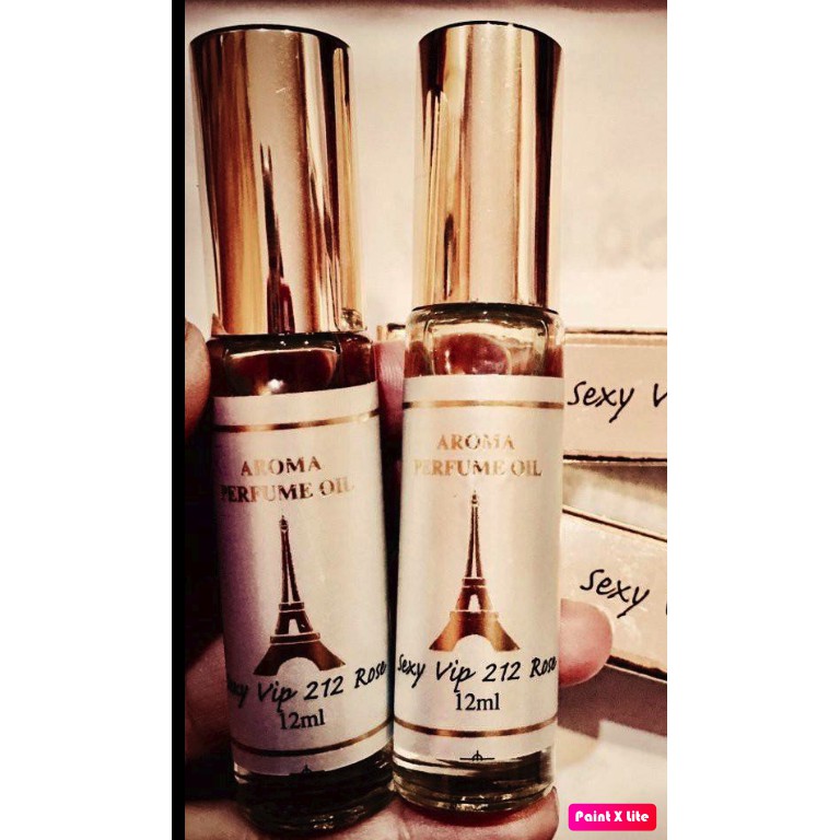 Mùi hương 212 SEXY VIP ROSE Tinh dầu nước hoa Pháp lọ lăn 12ml gợi cảm - VIP ROSE