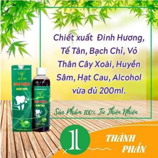 Nước xúc miệng thảo dược xuân vinh