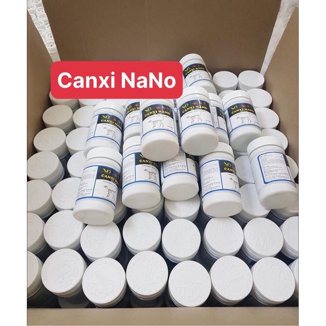 Canxi nano chó mèo cho chó bầu phục hồi bị hạ bàn tai cụp (150viên/lọ) 0