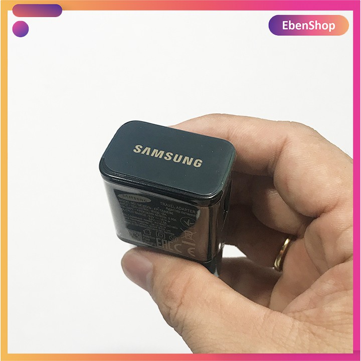 Củ sạc nhanh Samsung 9V/1.67A 15W cho Galaxy S8, S8 plus, note 8, Galaxy S9, S9 plus, note 9.