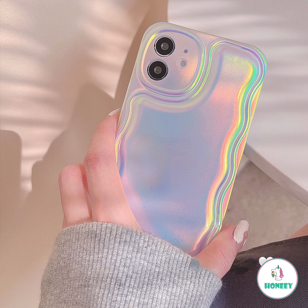 Ốp Điện Thoại TPU Mềm Chống Sốc Màu Gradient Cho iPhone 13 12 11 Pro Max X XS