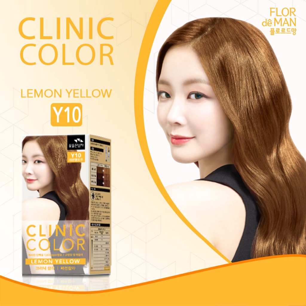 Màu Nhuộm Hàn Quốc bóng mượt tóc chứa Keratin 1200mg Clinic Color