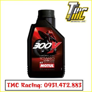 Nhớt motul 300v nhập pháp tem 3 lớp