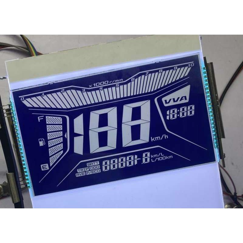 Màn hình LED đồng hồ dầu xe Yamaha NVX, Digital screen for Yamaha Aerox 155, Lcd Display