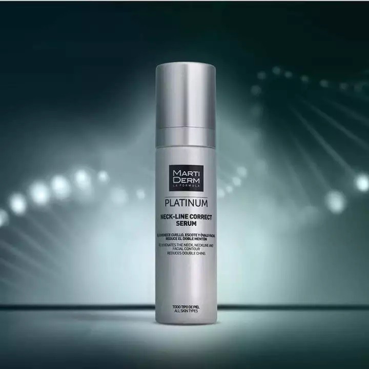 [HÀNG NHẬP KHẨU] Tinh Chất Làm Săn Chắc, Trẻ Hoá Da Vùng Cổ MartiDerm Platinum Neck-Line Correct Serum