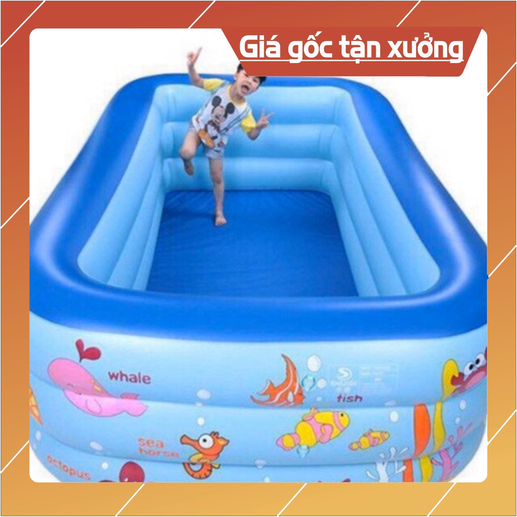 [Giá sỉ] Bể bơi phao 1M2 2 Tầng, 1M2 3 Tầng