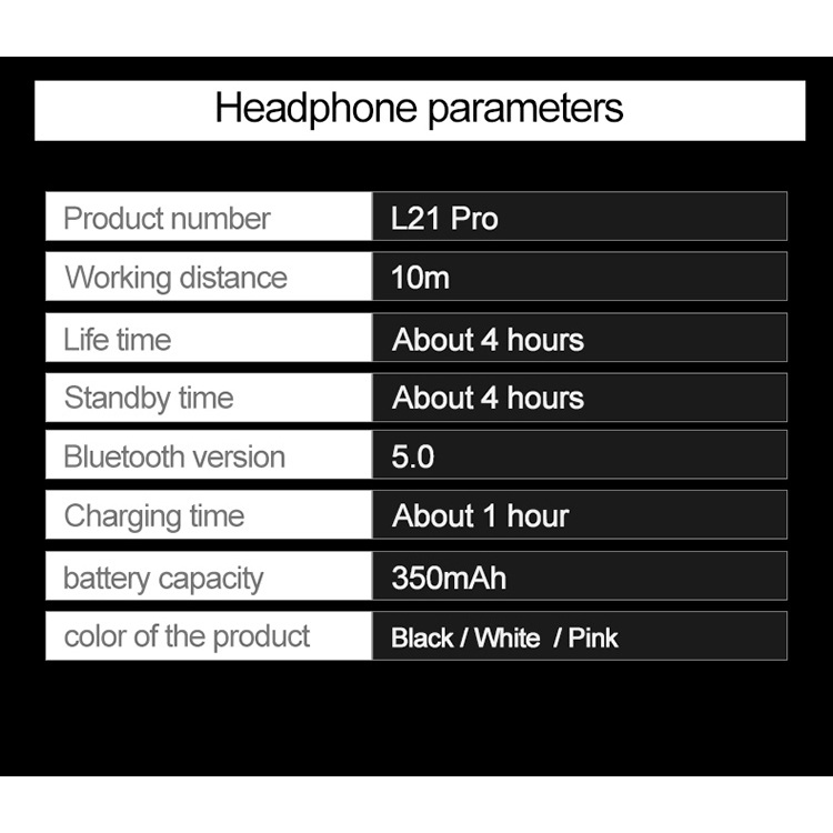 Tai nghe không dây mini siêu nhỏ có mic