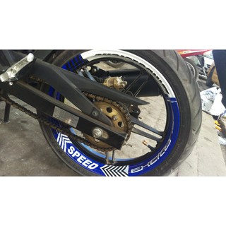 Tem vành xe Exciter - Decal xe máy