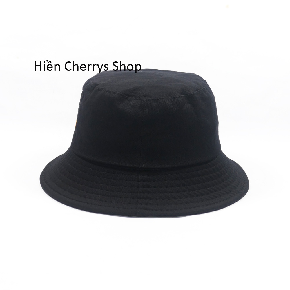 Nón bucket 2 mắt thời trang- Chất liệu vải Cotton cao cấp phù hợp cho cả nam và nữ.
