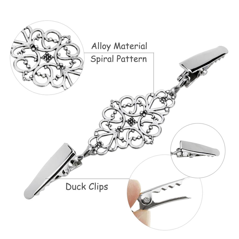 (Hàng Mới Về) Kẹp Áo Khoác Cardigan Thời Trang Nhiều Màu Phong Cách Retro