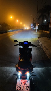 Trợ sáng mini cos vàng pha trắng