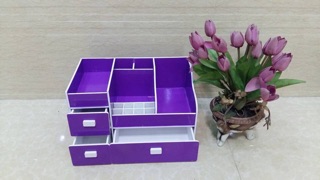 Kệ mỹ phẩm max 35cm siêu tiện dụng (Tặng 1 gương mini)