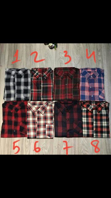 Áo sơmi kẻ tay dài hot hit | BigBuy360 - bigbuy360.vn