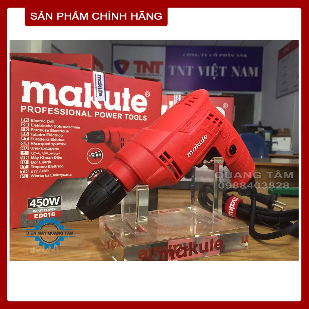 Máy Khoan Bắt Vít Makute ED010-RED [Chính Hãng]