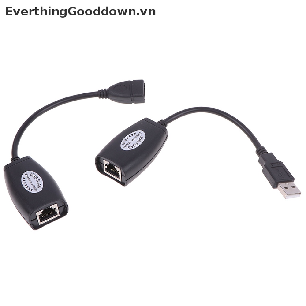 Everthinggooddown USB UTP Cáp Mở Rộng RJ45 Ethernet CAT5E 6 Lên Đến 150ft