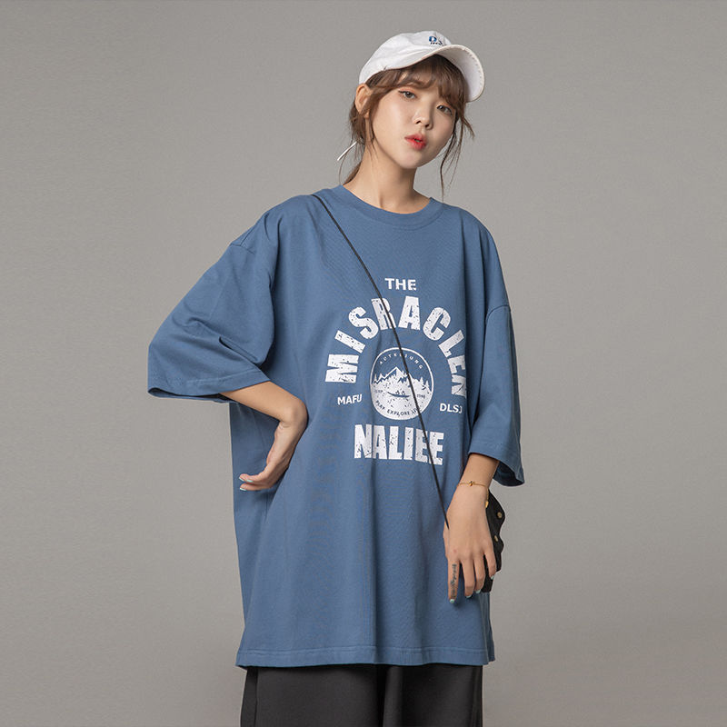 NRVP Áo Thun Ngắn Tay Cổ Tròn Thời Trang Cho Nữ 2021