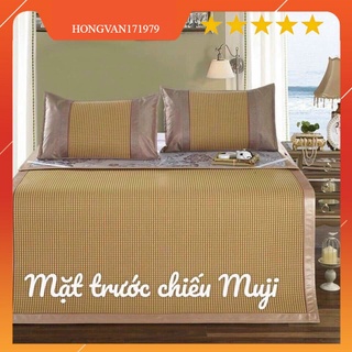Chiếu điều hòa thoáng khí mát loại đẹp có lót lụa kèm 2vỏ gói gối đủ sezi từ 1m6/1m8/2m2 giá 250000₫₫