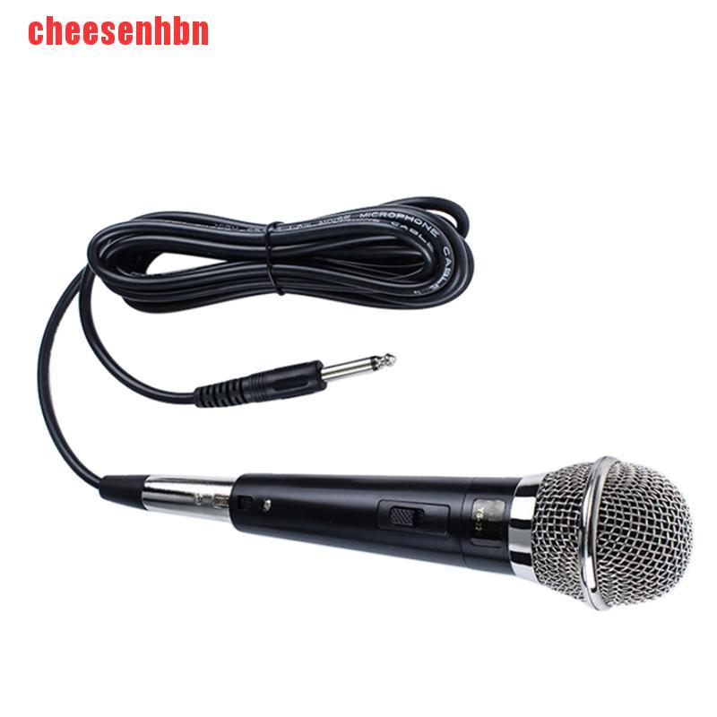 [cheesenhbn]Professional Handheld Wired Dynamic Microphone Audio Karaoke Singing Vocal Music