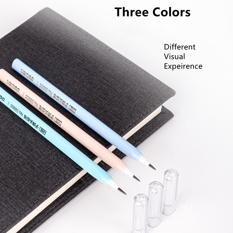 Bút chì khúc HB Deli 1 túi gồm có 3 cái