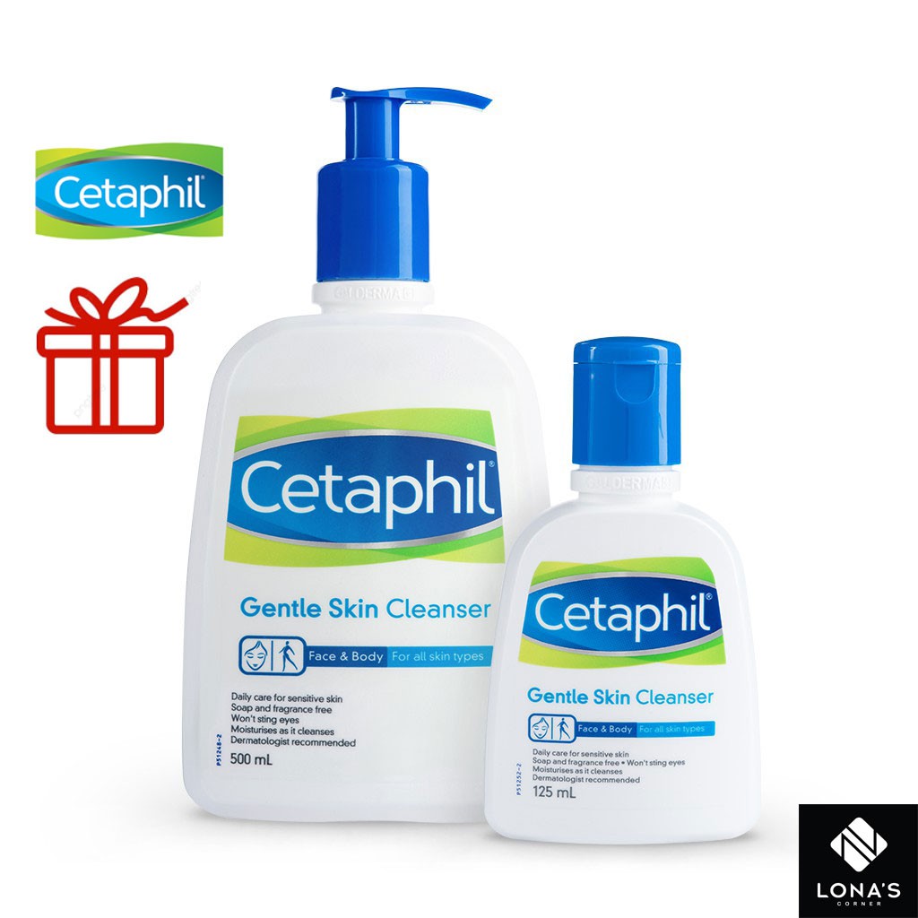 [Canada] Sữa rửa cho da mặt & toàn thân Cetaphil Gentle Skin Cleanser 125ml 500ml 591ml