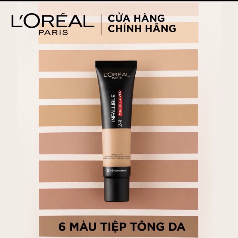 Kem Nền Lâu Trôi L’Oreal Paris Infallible 24H 30ml