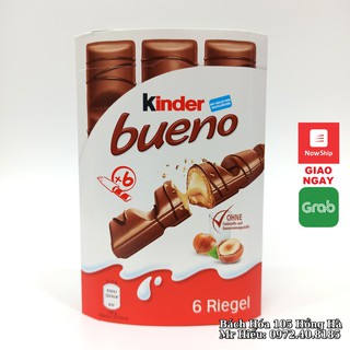 [Hỏa Tốc] Kinder Bueno 129g của Đức