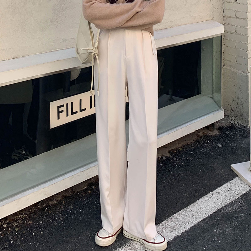 Quần Dài Lưng Cao Dáng Rộng Phong Cách Thời Trang 40522 | BigBuy360 - bigbuy360.vn