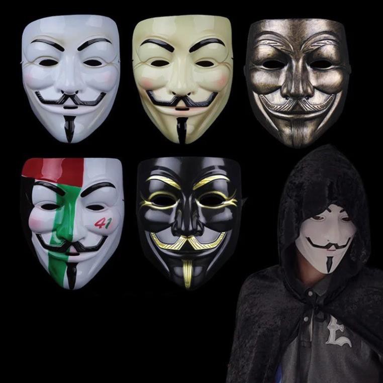 Mặt nạ Hacker mặt nạ Anonymous hàng đẹp