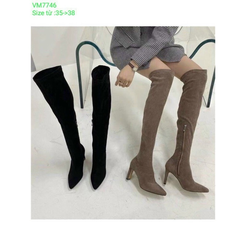 [SIÊU SALE] BỐT ĐÙI DA LỘN KÉO KHOÁ HÀNG XỊN FULLBOX | BigBuy360 - bigbuy360.vn