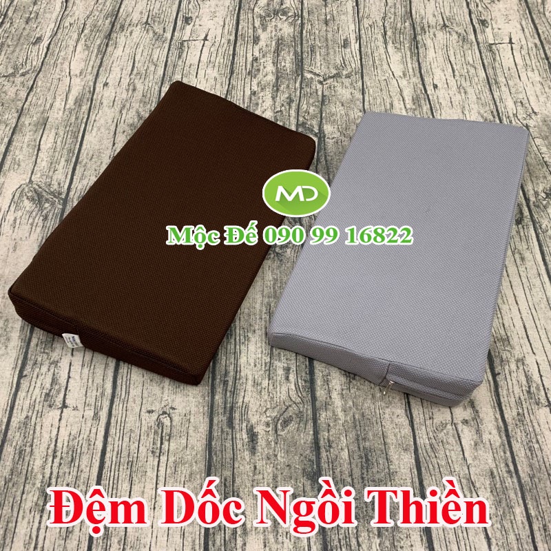 Bộ Nệm Ngồi Thiền MANDALA 70x70x5cm Yoga Gấp Gọn - Tọa Cụ Và Bồ Đoàn Phật Giáo Trang Nhã, Sang Trọng