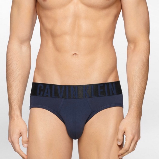 [CHÍNH HÃNG] QUẦN LÓT NAM CALVIN KLEIN INTENSE POWER COTTON HIP BRIEF BLUE SHADOW