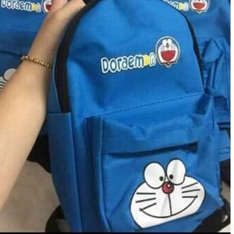 Túi đeo chéo thời trang Doremon xanh balo đi học balo du lịch
