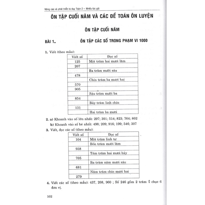 Sách - Nâng Cao &amp; Phát Triển Tư Duy Toán 2 (Biên Soạn Theo Chương Trình Mới)