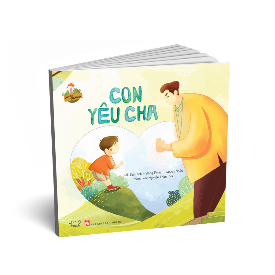 Sách - Combo thơ phát triển EQ cho trẻ: Con yêu cha + Con yêu mẹ TB (2 cuốn)