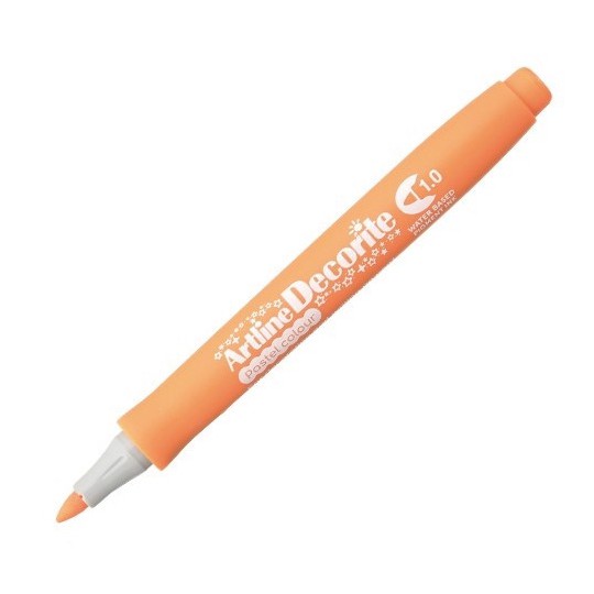 Bút Vẽ Màu Nổi - Artline Decorite 1.0mm (EDF-1 PASTEL ORANGE)