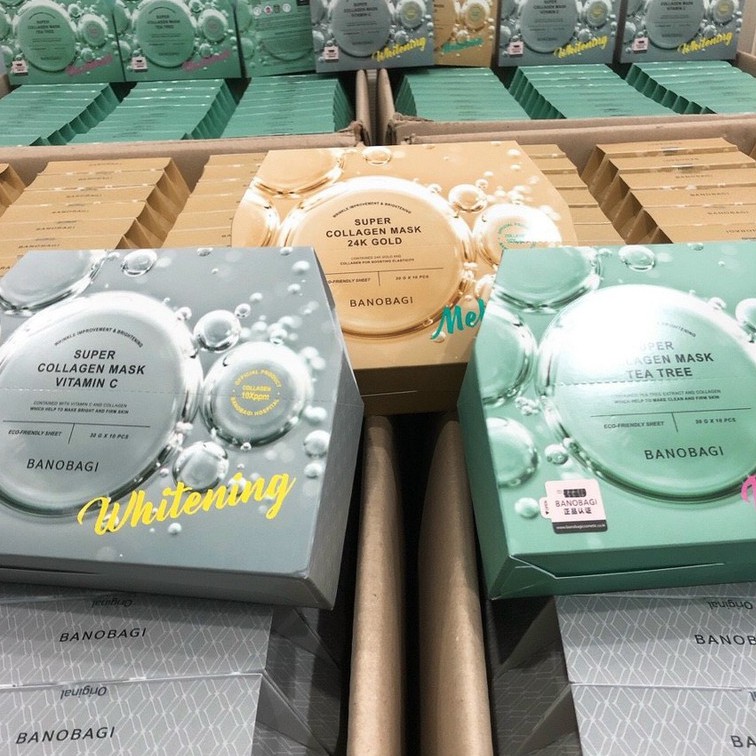 Mặt Nạ Giấy Dưỡng Ẩm Trắng Da Banobagi Stem Cell Vitamin Mask 30ml