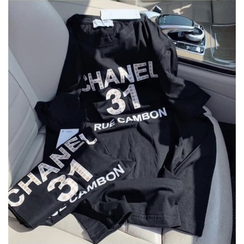 Áo phông rộng, áo phông nữ Chan.nel 31 cực hot - Hàng cao cấp chất cotton mịn, mát, freesize, ảnh thật | BigBuy360 - bigbuy360.vn