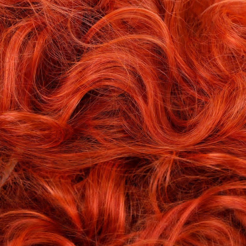 Womens Red Long Curly Hair Wigs Ladies Copper Jessica Rabbit Wavy Cosplay Wig