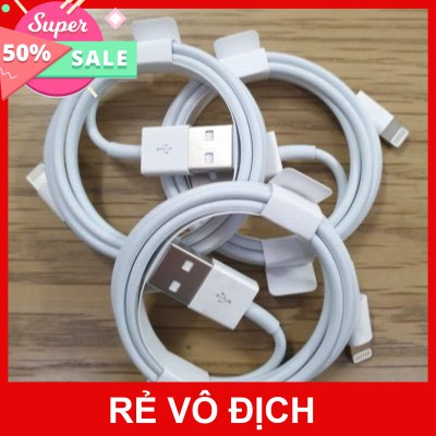 [FREESHIP] CÁP SẠC IPHONE LIGHTNING ZIN THEO MÁY [HCM]