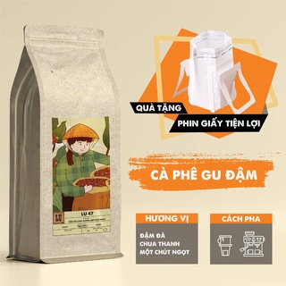 Cà phê nguyên chất pha phin/pha máy Quán cà phê LU LU 47