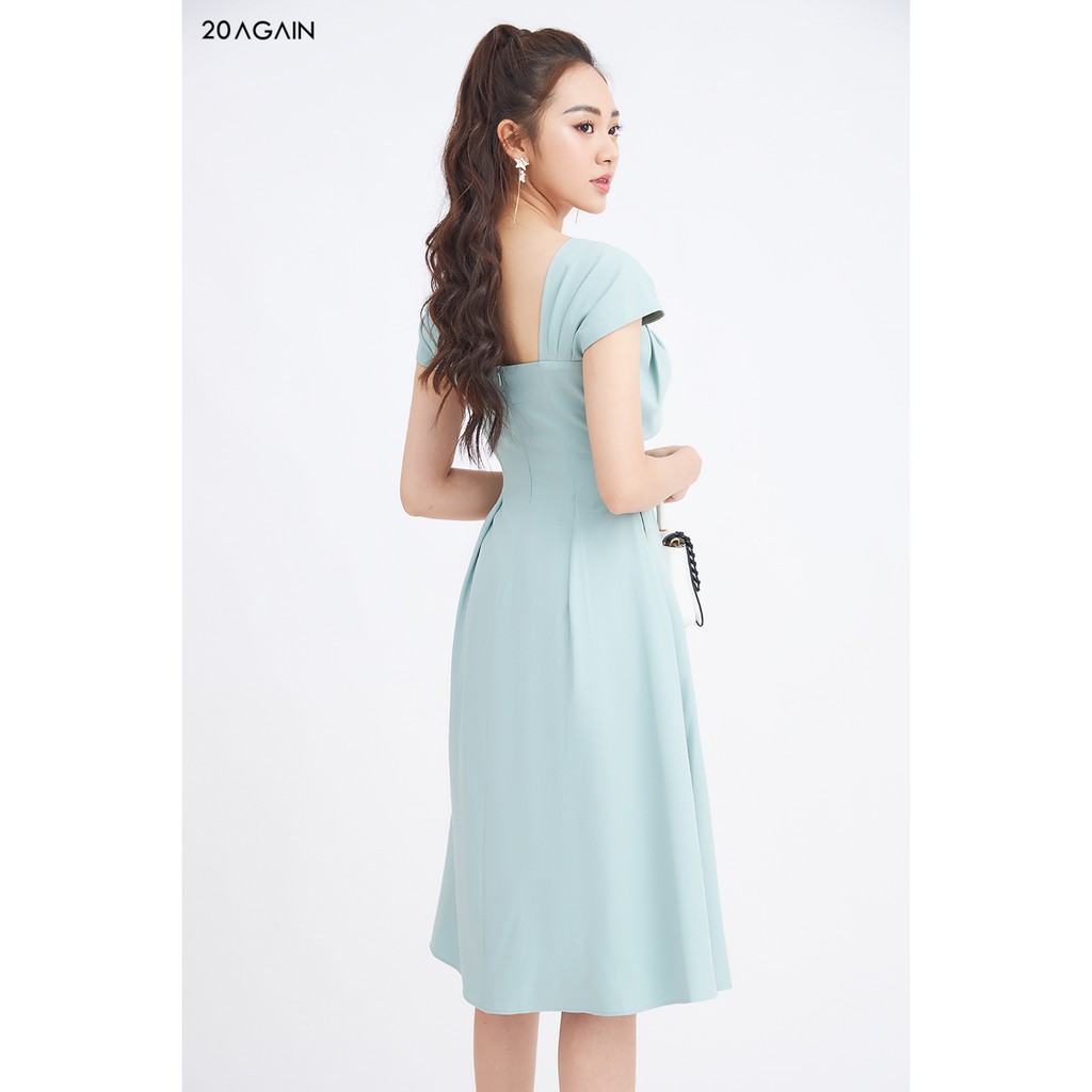 Đầm xòe xếp ly ngực 20AGAIN DEA1490 | BigBuy360 - bigbuy360.vn